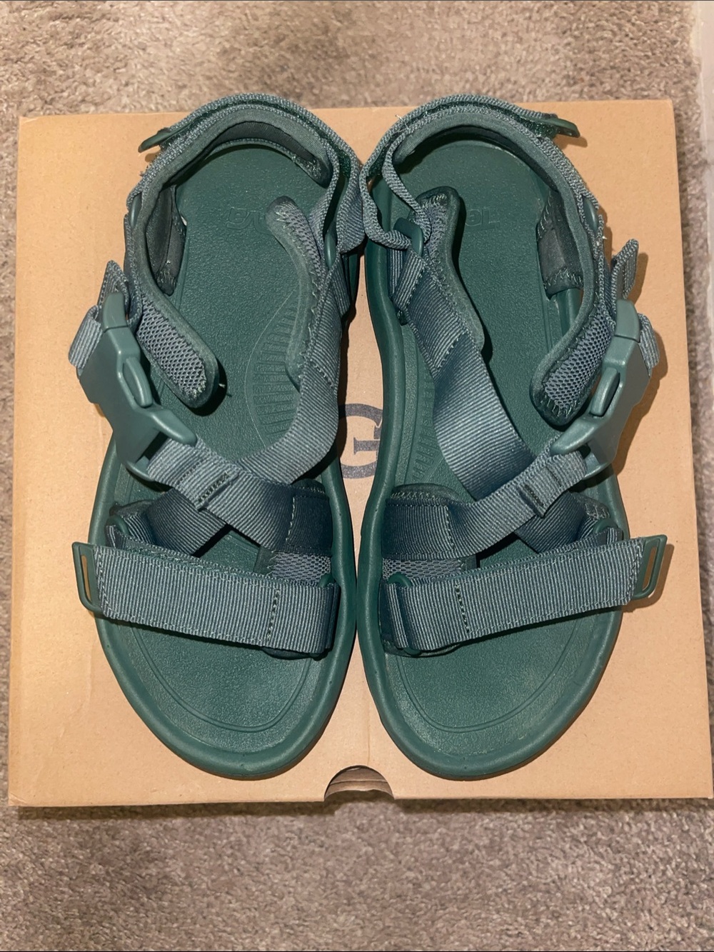 Teva Forest Green Adjustable Adventure Sandals
